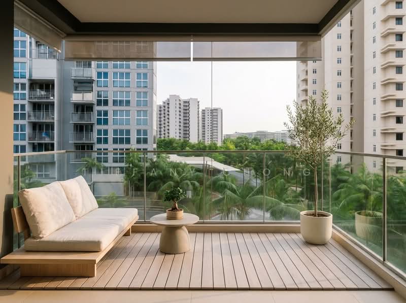 Waterview, 91 Tampines Avenue 1, 3 Bedrooms, 926 sqft, Condominium For Sale, by Tiffany Chong, 500153724 - Balcony - PropertyGuru.com.sg