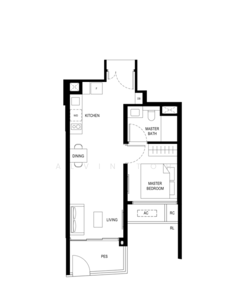 Lentor Hills Residences, Lentor Hills Road (Parcel A), Ang Mo Kio, 1 Bedroom, 538 sqft, Condominium For Sale, by Alvin Toh, 500153742 - PropertyGuru.com.sg