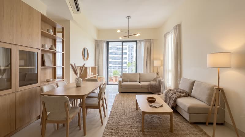 S.U.P.E.R C.H.E.A.P! 5 mins to MRT ! Unblock Views! 1km to Nanyang Pri, , 2 Bedrooms, 1,066 sqft, Condominium For Sale, by Ian Yijie Teo, 500153743 - Living Room - PropertyGuru.com.sg