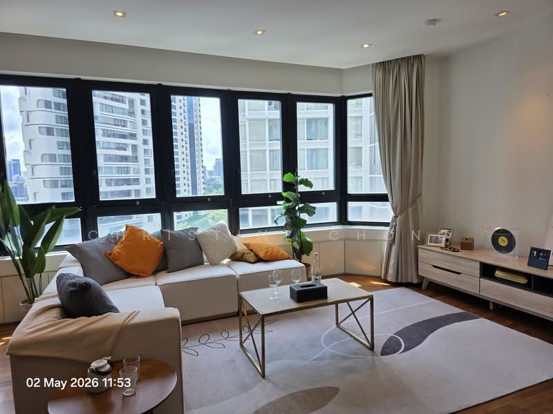 D'Grove Villas, 8A Orange Grove Road, 4 Bedrooms, 1,690 sqft, Condominium For Sale, by Christine Chong, 500153744 - Living Room - PropertyGuru.com.sg