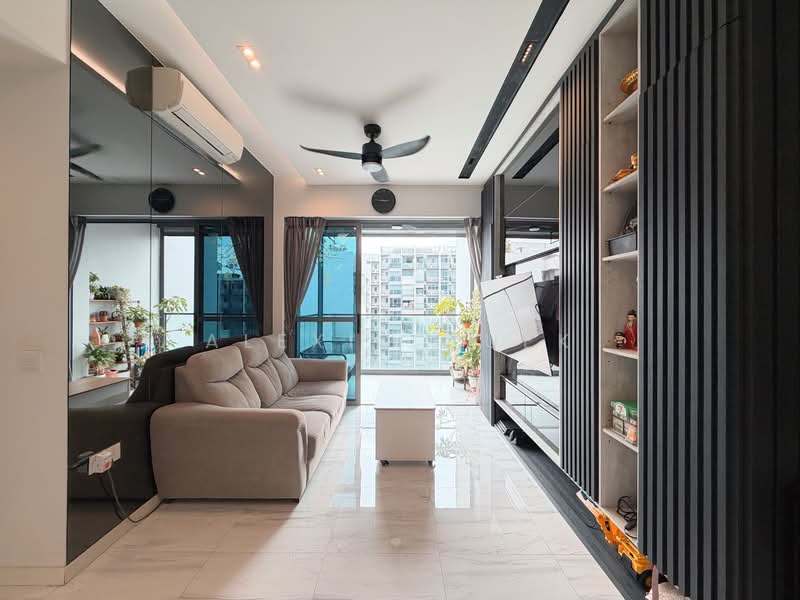 The Alps Residences, 117 Tampines Street 86, 2 Bedrooms, 700 sqft, Condominium For Sale, by Alexis Quek, 500153770 - Living Room - PropertyGuru.com.sg