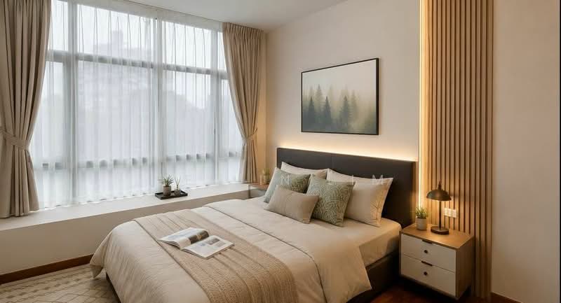 Viz at Holland, 221 Queensway, 2 Bedrooms, 861 sqft, Condominium For Sale, by Kelvin Lim, 500153781 - AI edited "Master room picture" - PropertyGuru.com.sg