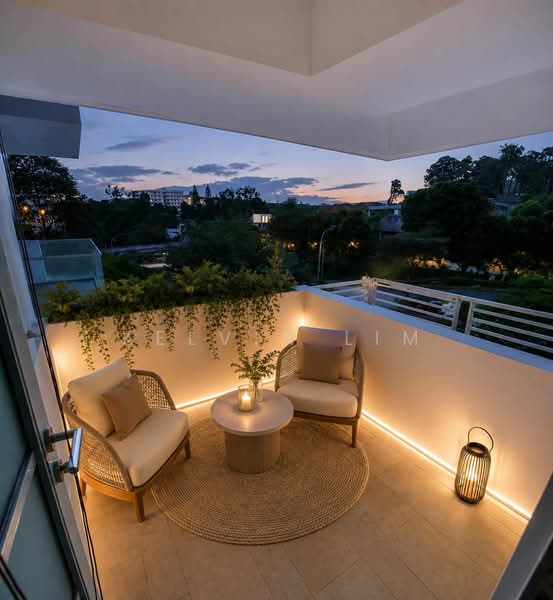 Viz at Holland, 221 Queensway, 2 Bedrooms, 861 sqft, Condominium For Sale, by Kelvin Lim, 500153781 - AI edited "Balcony picture" - PropertyGuru.com.sg