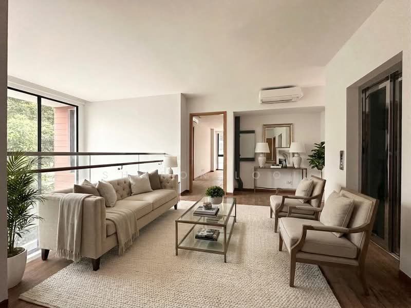 Must View! TOP! Brand New D15 3 Storey + Attic Detached House, Siglap, Eunos, Lim Ah Woo, Paya Lebar, 8 Bedrooms, 7,500 sqft, Detached House For Sale, by Sharon Looi, 500153783 - Living Room - PropertyGuru.com.sg