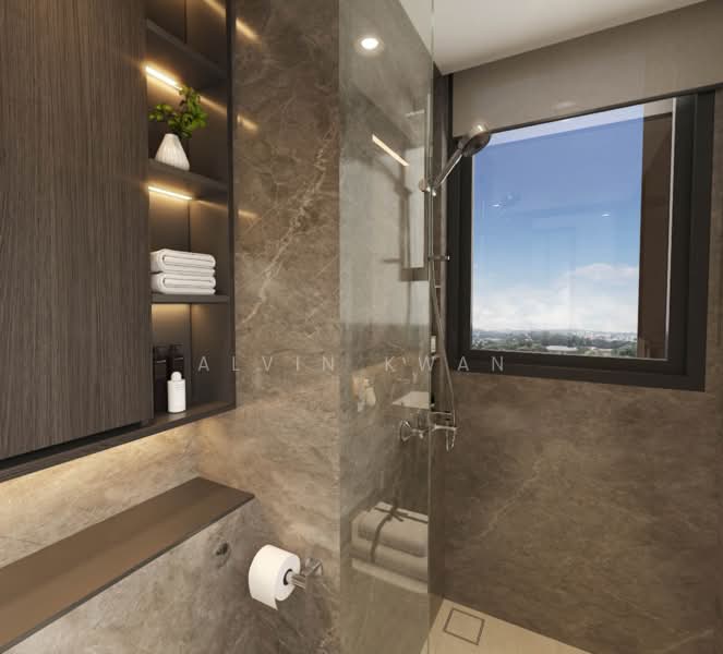 Kassia, 31 Flora Drive, 3 Bedrooms, 1,055 sqft, Condominium For Sale, by Alvin Kwan, 500153796 - Bathroom - PropertyGuru.com.sg