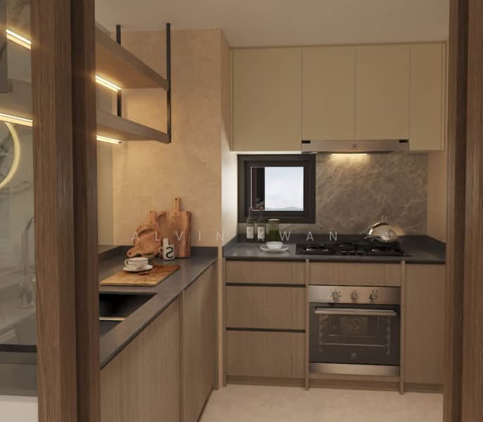Kassia, 31 Flora Drive, 3 Bedrooms, 1,055 sqft, Condominium For Sale, by Alvin Kwan, 500153796 - Kitchen - PropertyGuru.com.sg