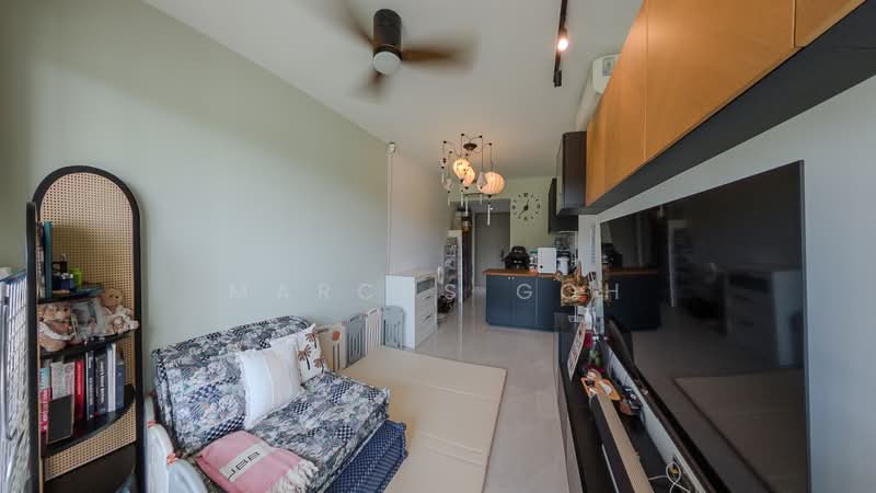 Dairy Farm Residences, 12 Dairy Farm Lane, 3 Bedrooms, 936 sqft, Condominium For Sale, by Marcus Goh, 500153837 - Living Room - PropertyGuru.com.sg