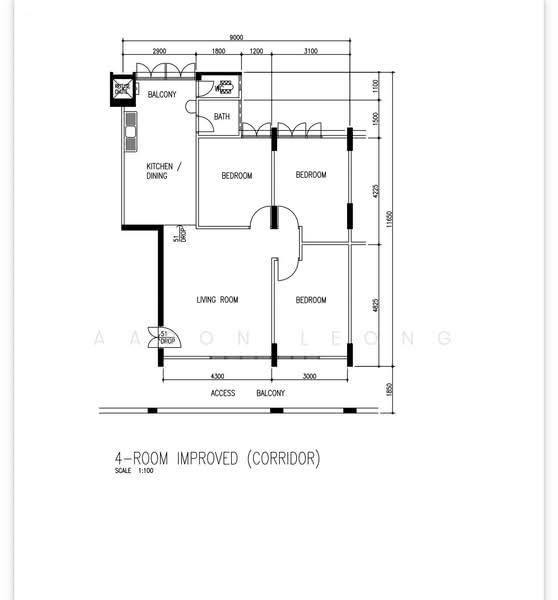 8 Bedok South Avenue 2, 8 Bedok South Avenue 2, 3 Bedrooms, 882 sqft, HDB Flat For Sale, by Aaron Leong, 500153839 - PropertyGuru.com.sg