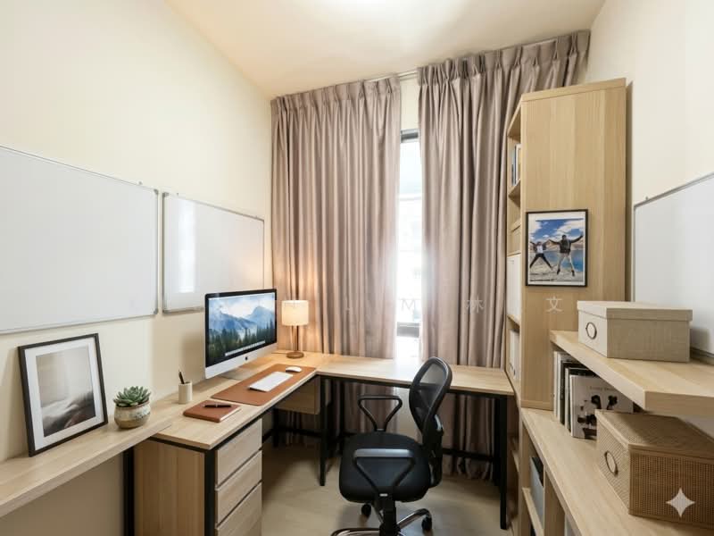 Riversound Residence, 1 Sengkang East Avenue, 4 Bedrooms, 1,259 sqft, Condominium For Rent, by Kelvin Lim 林德文, 500153840 - Study - PropertyGuru.com.sg