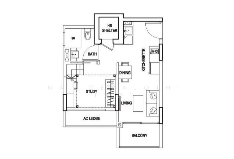 Urban Vista, 2 Tanah Merah Kechil Link, 1 Bedroom, 441 sqft, Condominium For Sale, by Nat Devajothi (娜雯), 500153848 - PropertyGuru.com.sg