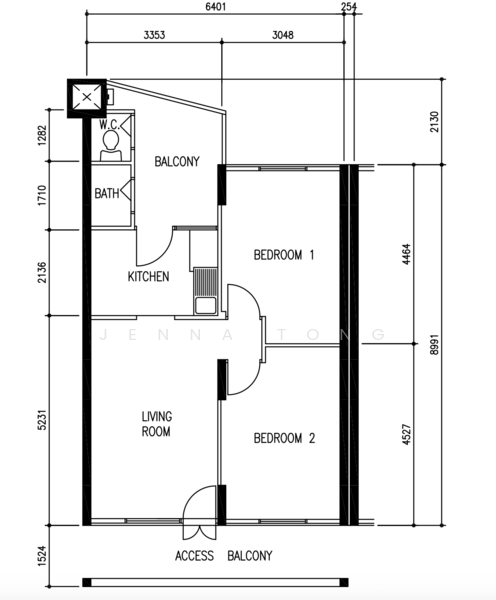 116 Lorong 2 Toa Payoh, 116 Lorong 2 Toa Payoh, 2 Bedrooms, 678 sqft, HDB Flat For Sale, by Jenna Tong, 500153862 - PropertyGuru.com.sg