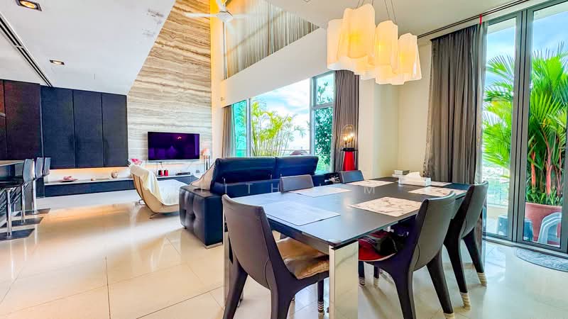 ⭐️ Award Winning Designer Unit /w Holland & Bukit Timah Views | Triplex Penthouse ⭐, , 5 Bedrooms, 4,510 sqft, Condominium For Sale, by Keith Lim, 500153873 - Living Room - PropertyGuru.com.sg