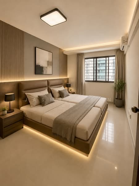 226 Serangoon Avenue 4, 226 Serangoon Avenue 4, 3 Bedrooms, 980 sqft, HDB Flat For Sale, by Jasmine Tan YC, 500153958 - Master ( Virtually staged) - PropertyGuru.com.sg