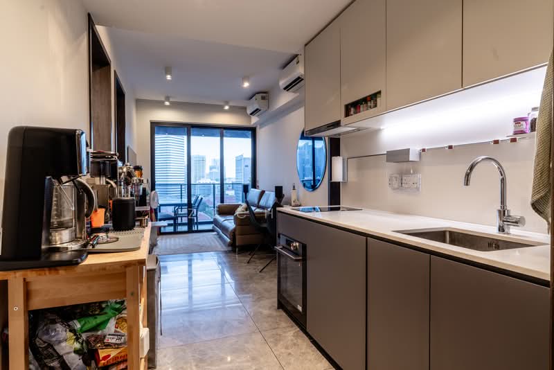 The M, 30 Middle Road, 2 Bedrooms, 592 sqft, Condominium For Sale, by Zech Ng, 500153968 - Living Room - PropertyGuru.com.sg