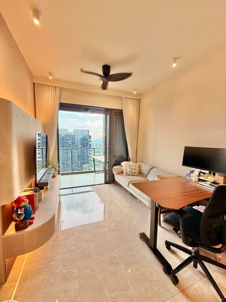 Parc Clematis, 8F Jalan Lempeng, 2 Bedrooms, 721 sqft, Condominium For Rent, by Dawn Ang, 500153971 - Living Room - PropertyGuru.com.sg
