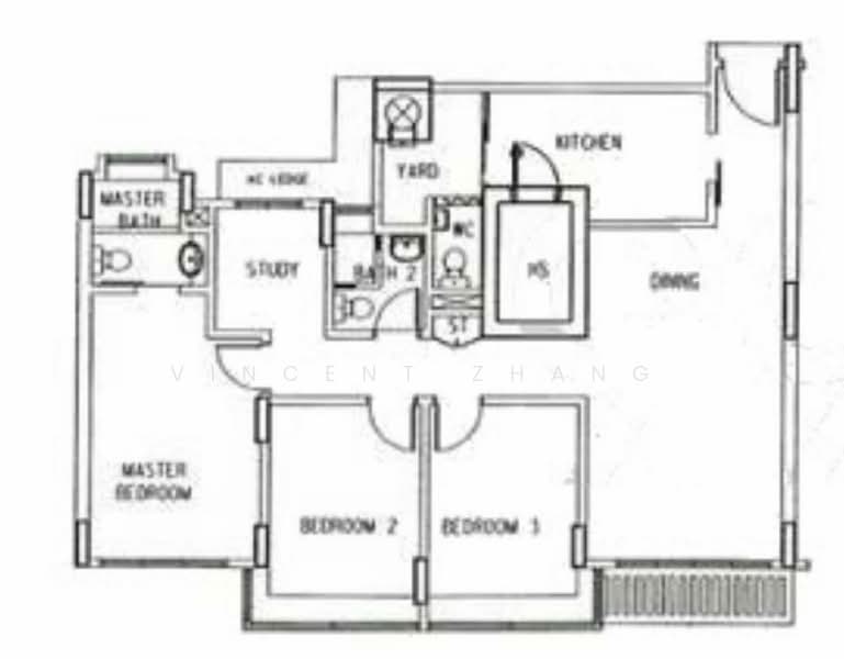 La Casa, 50 Woodlands Drive 16, 3 Bedrooms, 1,195 sqft, Condominium For Sale, by Vincent Zhang, 500153996 - PropertyGuru.com.sg