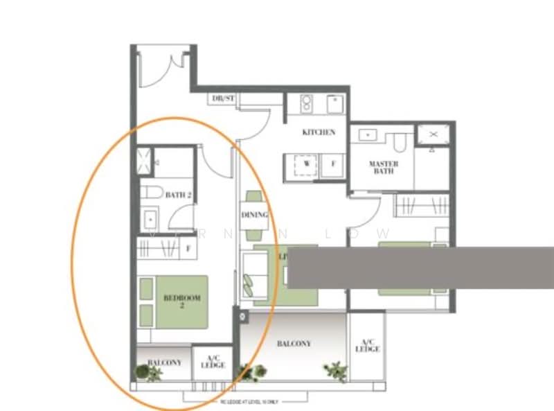 Botanique at Bartley, 223 Upper Paya Lebar Road, Studio, 310 sqft, Condominium For Rent, by Vernon Low, 500154000 - PropertyGuru.com.sg