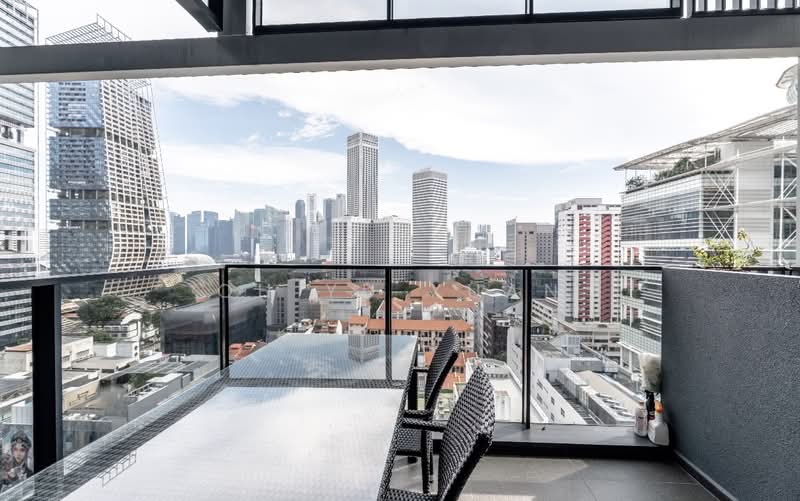The M, 30 Middle Road, 2 Bedrooms, 592 sqft, Condominium For Sale, by Oh Yu Xuan, 500154008 - Balcony - PropertyGuru.com.sg