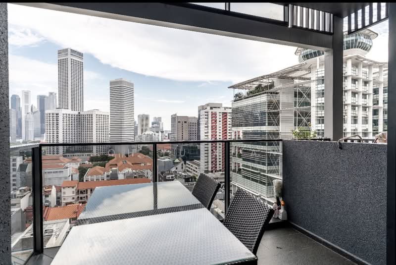 The M, 30 Middle Road, 2 Bedrooms, 592 sqft, Condominium For Sale, by Oh Yu Xuan, 500154008 - Balcony - PropertyGuru.com.sg