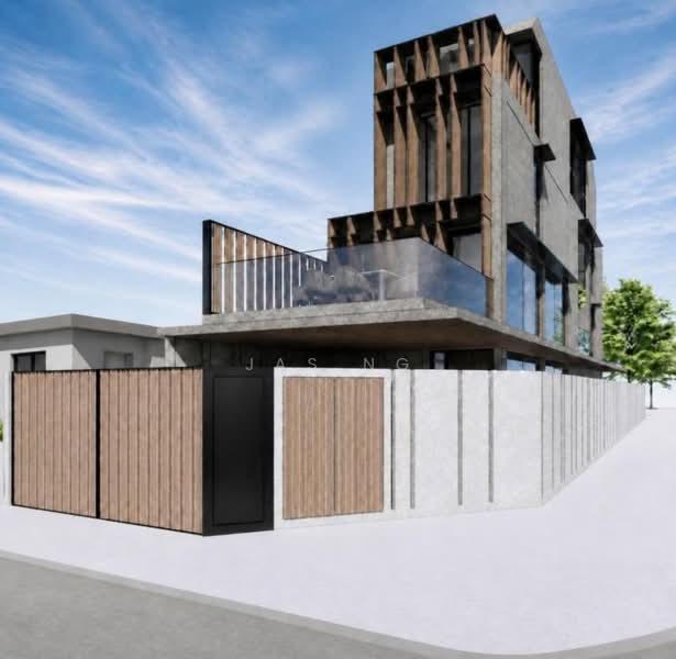 Brand New Freehold Landed at D13, , 6 Bedrooms, 4,620 sqft, Corner Terrace For Sale, by Jas Ng, 500154063 - Exterior - PropertyGuru.com.sg
