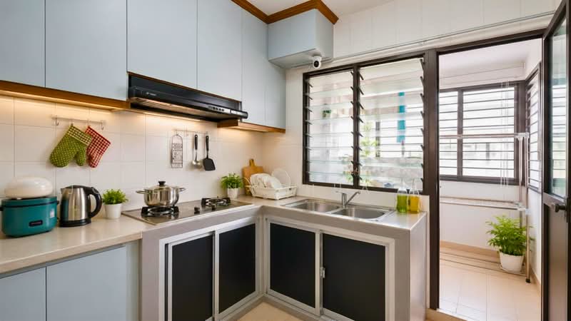 309 Canberra Road, 309 Canberra Road, 4 Bedrooms, 1,313 sqft, HDB Flat For Sale, by Jocelyn Chua 蔡颸嬣, 500154067 - Tidied Kitchen With AI - PropertyGuru.com.sg