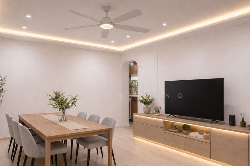 625A Woodlands Drive 52, 625A Woodlands Drive 52, 3 Bedrooms, 1,087 sqft, HDB Flat For Sale, by Andrew Yong, 500154094 - AI Dining Room - PropertyGuru.com.sg