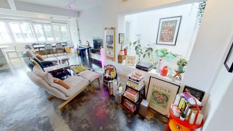59 Eng Hoon Street, 59 Eng Hoon Street, 2 Bedrooms, 1,001 sqft, Walk-up Apartment For Rent, by Alvin Yeo, 500154101 - Living Room - PropertyGuru.com.sg
