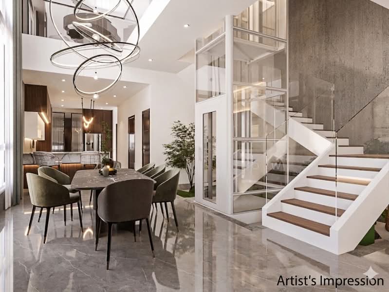 Freehold Corner Terrace. 1km to St Nic. Ideal for A&A or Rebuild, Jalan Leban | Jalan Kuras | Jalan Gelenggang | Sembawang Hills, 4 Bedrooms, 2,000 sqft, Corner Terrace For Sale, by Darren Leow, 500154147 - Dining Room - PropertyGuru.com.sg