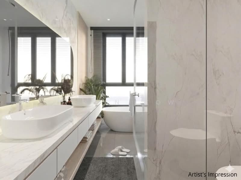 Freehold Corner Terrace. 1km to St Nic. Ideal for A&A or Rebuild, Jalan Leban | Jalan Kuras | Jalan Gelenggang | Sembawang Hills, 4 Bedrooms, 2,000 sqft, Corner Terrace For Sale, by Darren Leow, 500154147 - Bathroom - PropertyGuru.com.sg