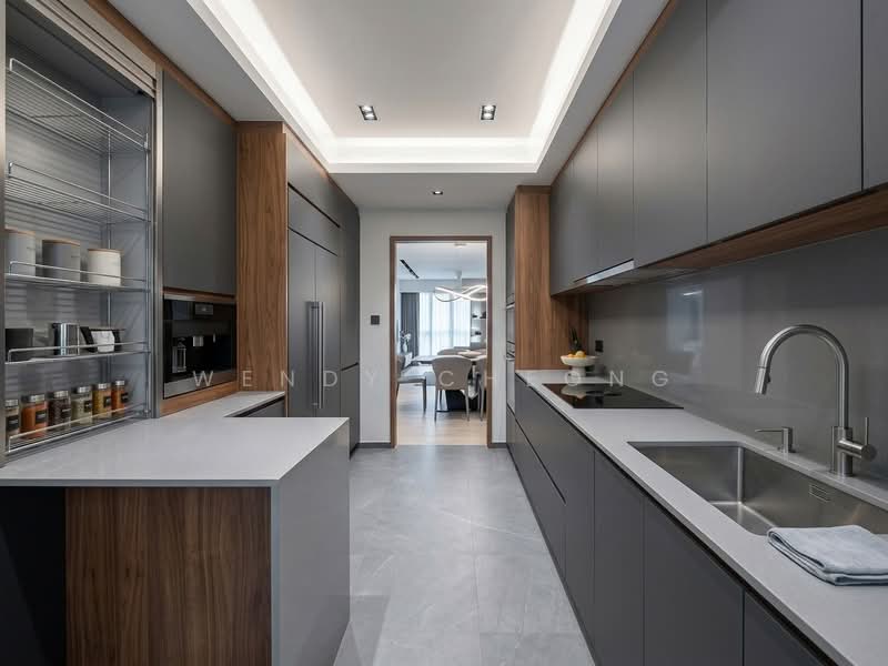 Kensington Park, 6 Kensington Park Drive, 3 Bedrooms, 2,293 sqft, Condominium For Sale, by Wendy Cheong, 500154153 - Kitchen AI - PropertyGuru.com.sg