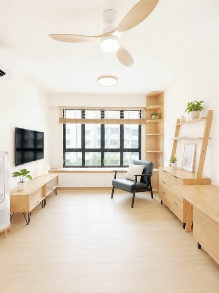 114B Alkaff Crescent, 114B Alkaff Crescent, 2 Bedrooms, 732 sqft, HDB Flat For Sale, by Eunice Wong, 500154170 - Living Room - PropertyGuru.com.sg