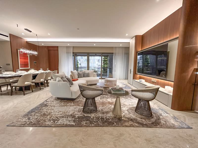 Rare Freehold 4-Bed Exclusive Homes in District 10, , 4 Bedrooms, 2,551 sqft, Condominium For Sale, by Homer Lau, 500154186 - Living Room - PropertyGuru.com.sg
