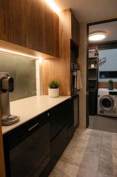 Parc Olympia, 60 Flora Drive, 4 Bedrooms, 1,324 sqft, Condominium For Rent, by Jonathan Kang, 500154199 - Kitchen - PropertyGuru.com.sg