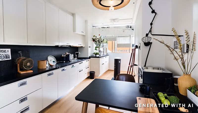 615 Yishun Ring Road, 615 Yishun Ring Road, 2 Bedrooms, 786 sqft, HDB Flat For Sale, by Andrew Chua, 500154203 - Kitchen - PropertyGuru.com.sg