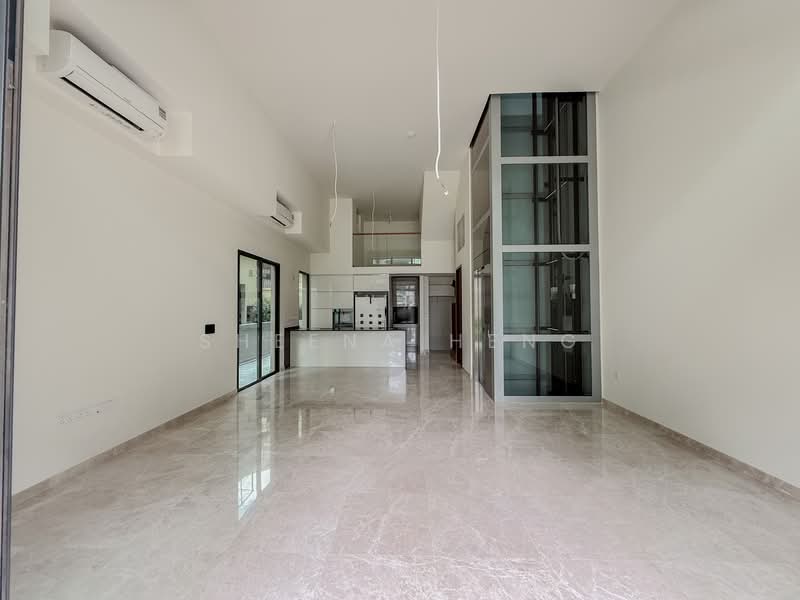 Belgravia Ace, 100 Belgravia Drive, 5 Bedrooms, 4,058 sqft, Semi-Detached House For Sale, by Sheena Heng, 500154204 - Living hall - PropertyGuru.com.sg