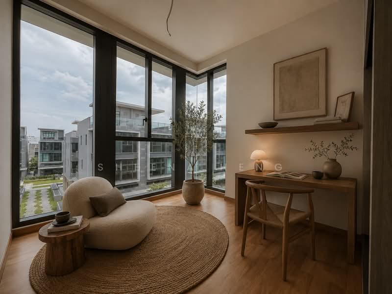 Belgravia Ace, 100 Belgravia Drive, 5 Bedrooms, 4,058 sqft, Semi-Detached House For Sale, by Sheena Heng, 500154204 - Study - PropertyGuru.com.sg