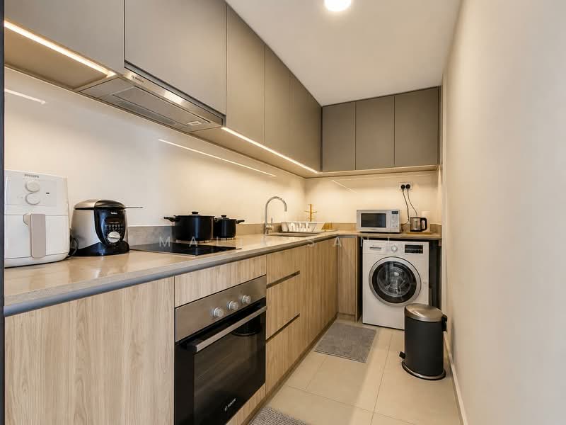 Twin VEW, 91 West Coast Vale, 1 Bedroom, 484 sqft, Condominium For Rent, by Malik Sani, 500154207 - Kitchen - PropertyGuru.com.sg