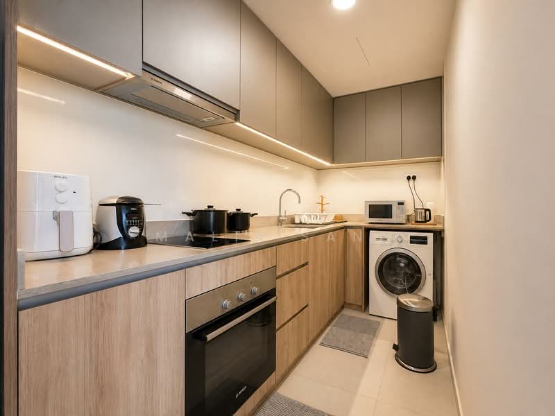 Twin VEW, 91 West Coast Vale, 1 Bedroom, 484 sqft, Condominium For Rent, by Malik Sani, 500154207 - Kitchen - PropertyGuru.com.sg