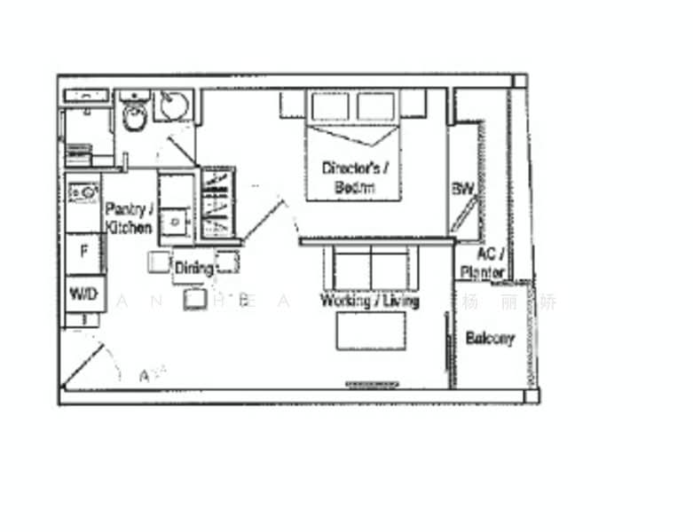 Soho 188, 188 Race Course Road, 1 Bedroom, 341 sqft, Apartment For Rent, by Anthea Yeo 杨丽娇, 500154239 - PropertyGuru.com.sg