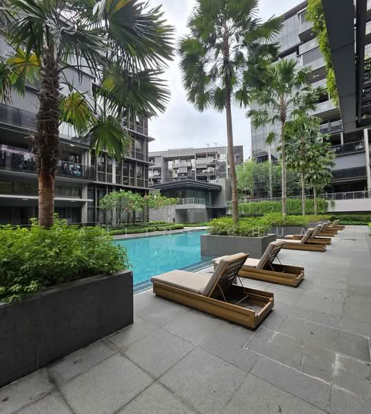 Forett at Bukit Timah, 32A Toh Tuck Road, 2 Bedrooms, 721 sqft, Condominium For Sale, by Pauline Chua, 500154255 - 50m Lap Pool Sunchairs - PropertyGuru.com.sg