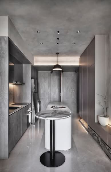 The Glades, 6 Bedok Rise, 2 Bedrooms, 721 sqft, Condominium For Sale, by Alfred Tan, 500154300 - Kitchen - PropertyGuru.com.sg