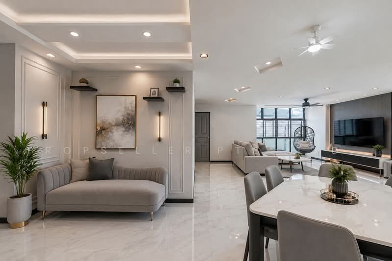 688A Woodlands Drive 75, 688A Woodlands Drive 75, Admiralty / Woodlands, 3 Bedrooms, 1,184 sqft, HDB Flat For Sale, by Wes Teo, 500154303 - Living Room - PropertyGuru.com.sg