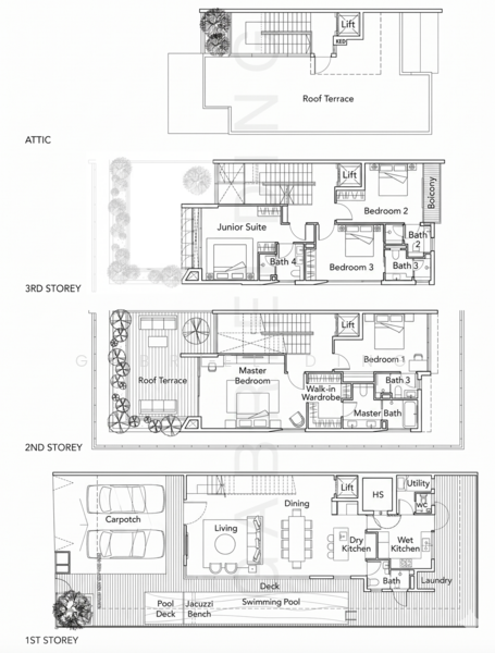 🏡 D15 Brand New Freehold 3.5 Storey Semi-D @ Siglap MRT w Lift & Pool, , 5 Bedrooms, 6,177 sqft, Semi-Detached House For Sale, by Gabriel Ding, 500154376 - PropertyGuru.com.sg