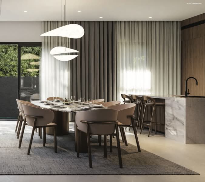 🏡 D15 Brand New Freehold 3.5 Storey Semi-D @ Siglap MRT w Lift & Pool, , 5 Bedrooms, 6,177 sqft, Semi-Detached House For Sale, by Gabriel Ding, 500154376 - Dining Room - PropertyGuru.com.sg