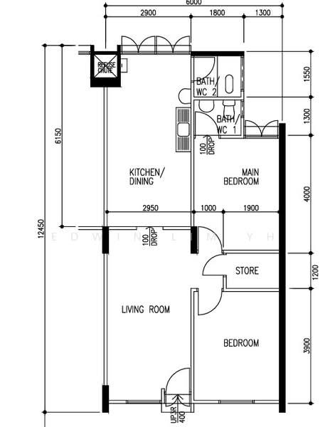 741 Yishun Avenue 5, 741 Yishun Avenue 5, 2 Bedrooms, 721 sqft, HDB Flat For Sale, by Edwin Lim YH, 500154380 - PropertyGuru.com.sg