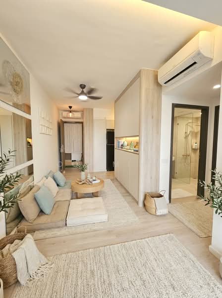 Treasure at Tampines, 57 Tampines Lane, 2 Bedrooms, 678 sqft, Condominium For Sale, by Ooh Ming, 500154482 - Living Room - PropertyGuru.com.sg
