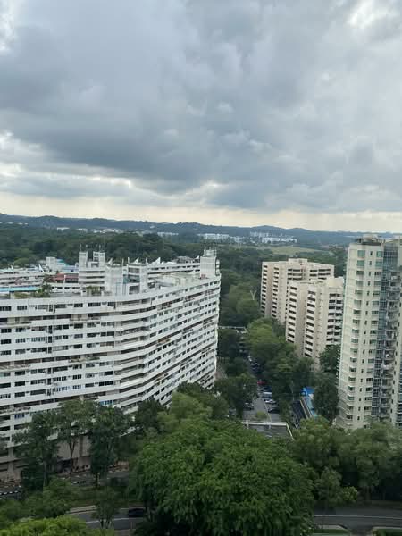 Ridgewood Condominium, 1 Ridgewood Close, 4 Bedrooms, 1,744 sqft, Condominium For Rent, by Jerene Yap, 500154540 - Exterior view fr Living Dining - PropertyGuru.com.sg
