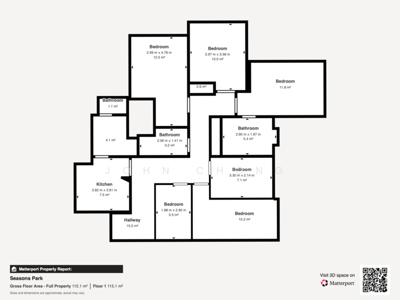 Seasons Park, 495 Yio Chu Kang Road, 3 Bedrooms, 1,249 sqft, Condominium For Sale, by John Chong, 500154598 - PropertyGuru.com.sg