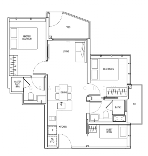 View at Kismis, 17 Lorong Kismis, 2 Bedrooms, 667 sqft, Condominium For Sale, by Grady Chew, 500154626 - PropertyGuru.com.sg