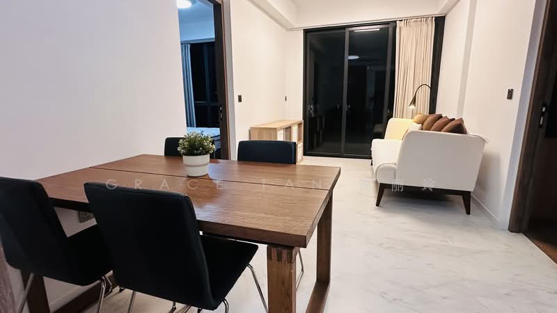 Sceneca Residence, Tanah Merah Kechil Link, 2 Bedrooms, 689 sqft, Condominium For Rent, by Grace Tan 陈丽玲, 500154658 - Living Room - PropertyGuru.com.sg